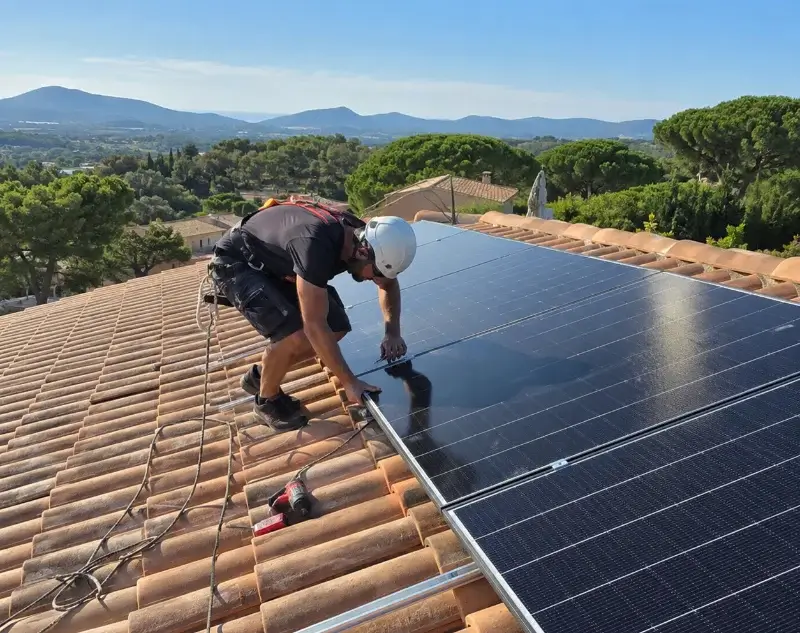 Installateur panneaux solaires Dracé — pose photovoltaïque sur toiture