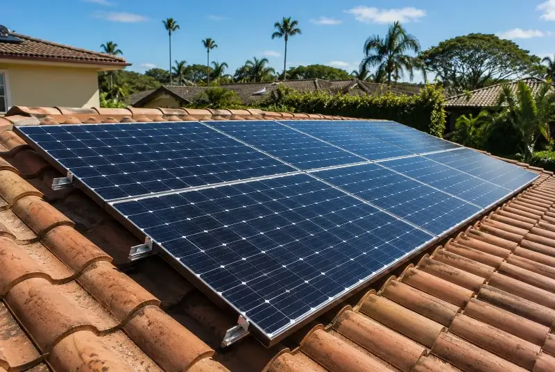 Installation de panneaux solaires à Dracé